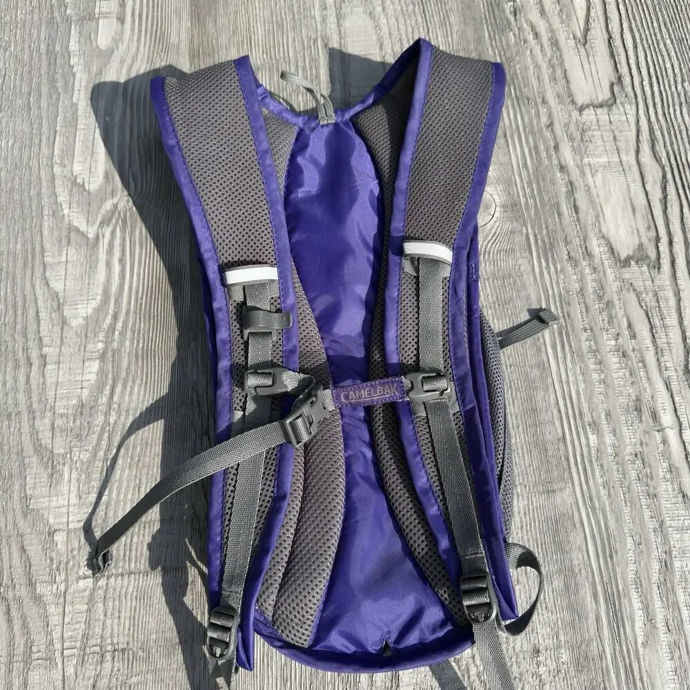 CamelBak Aurora Hydration Pack Purple Backpack Water Reservoir Hiking No Bladder